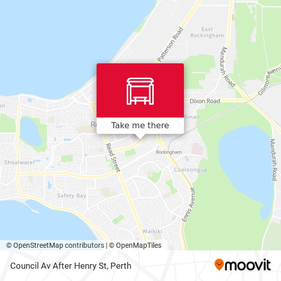 Council Av After Henry St map