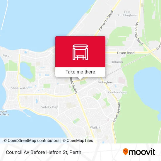 Mapa Council Av Before Hefron St