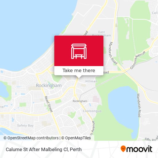 Calume St After Malbeling Cl map