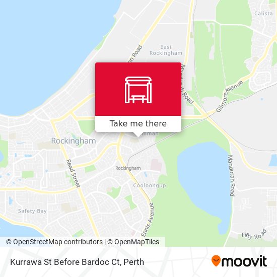 Kurrawa St Before Bardoc Ct map