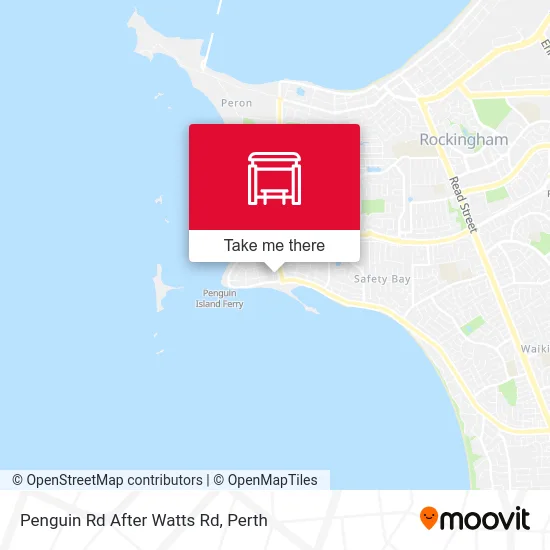 Mapa Penguin Rd After Watts Rd