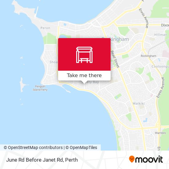 June Rd Before Janet Rd map