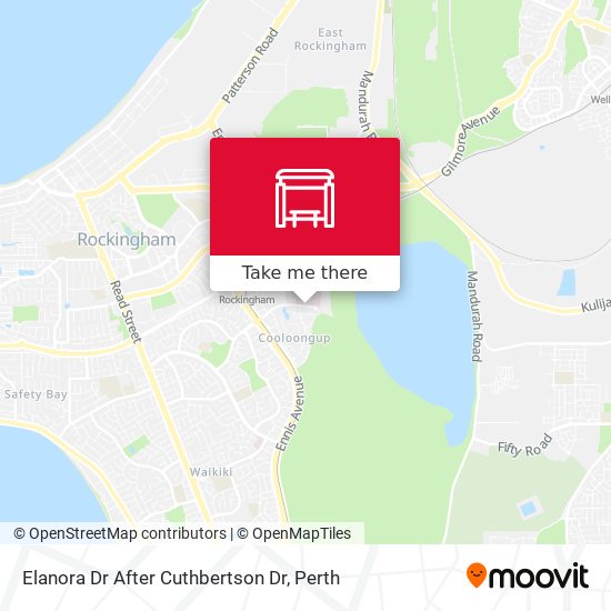 Elanora Dr After Cuthbertson Dr map