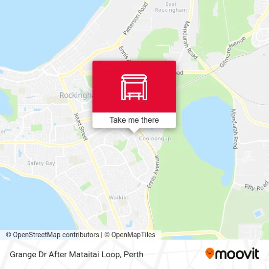 Mapa Grange Dr After Mataitai Loop