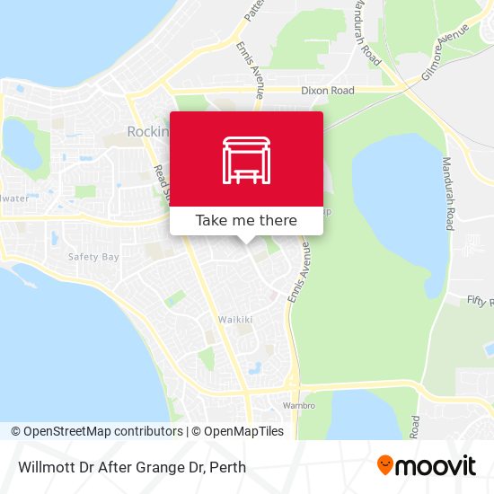Willmott Dr After Grange Dr map