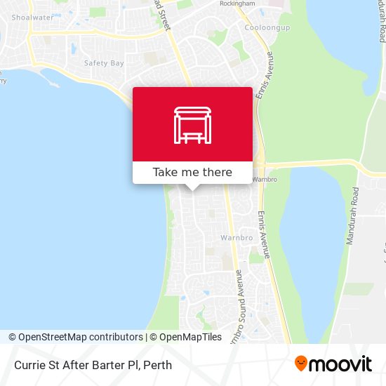 Currie St After Barter Pl map