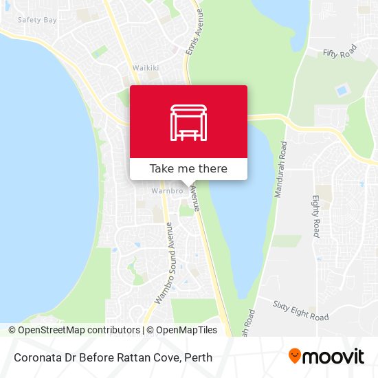 Coronata Dr Before Rattan Cove map