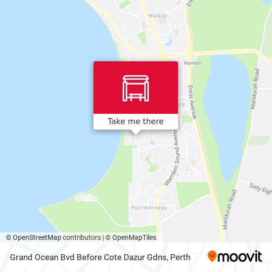 Grand Ocean Bvd Before Cote Dazur Gdns map