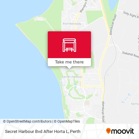 Secret Harbour Bvd After Horta L map