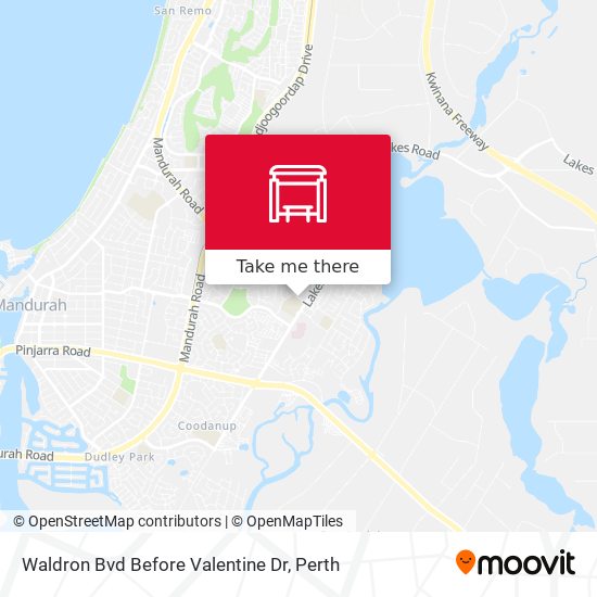 Waldron Bvd Before Valentine Dr map