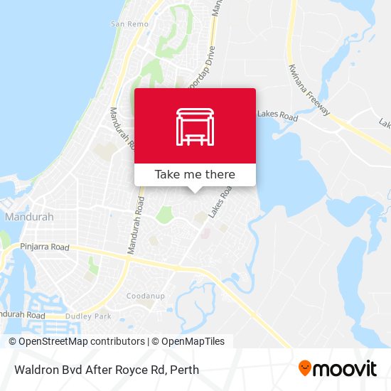 Waldron Bvd After Royce Rd map