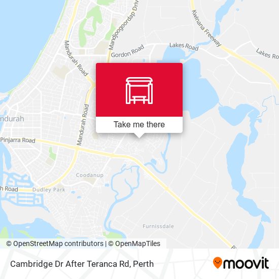 Cambridge Dr After Teranca Rd map
