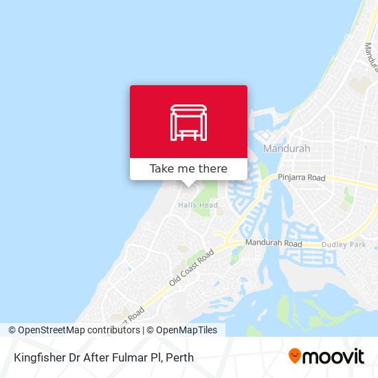 Kingfisher Dr After Fulmar Pl map
