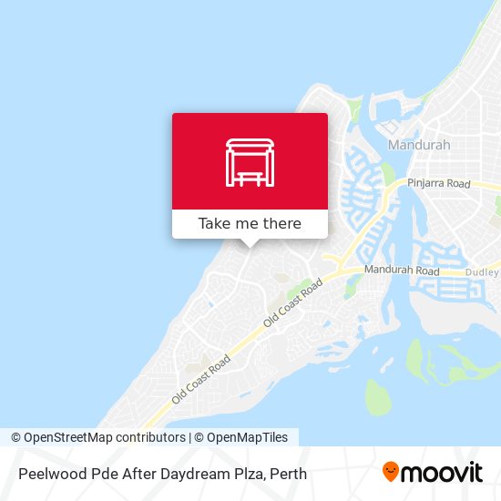 Peelwood Pde After Daydream Plza map