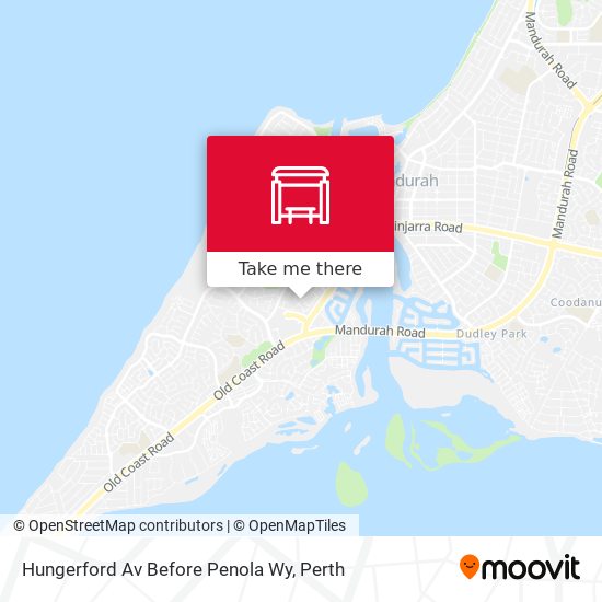 Hungerford Av Before Penola Wy map