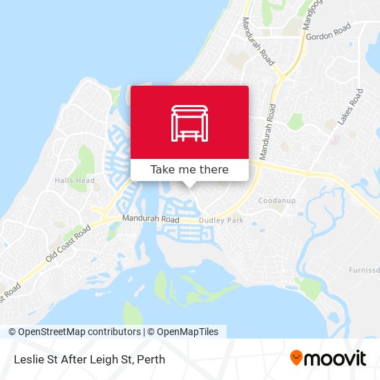 Leslie St After Leigh St map