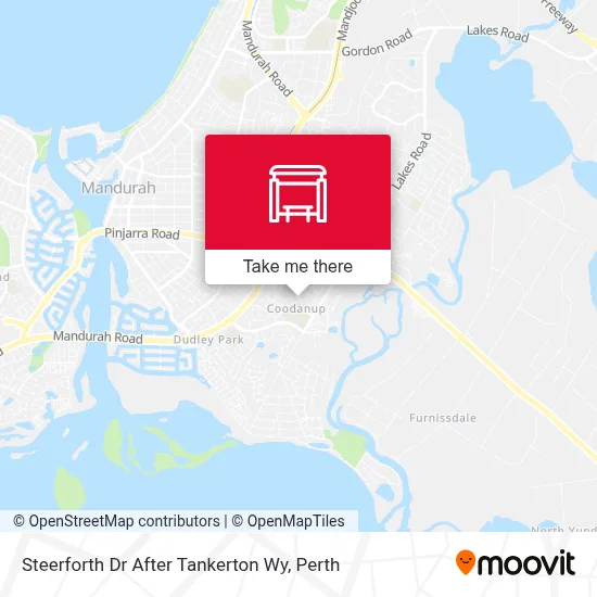 Mapa Steerforth Dr After Tankerton Wy