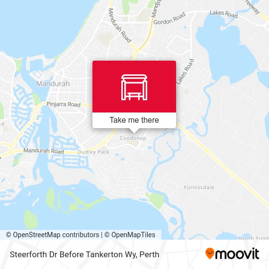 Mapa Steerforth Dr Before Tankerton Wy
