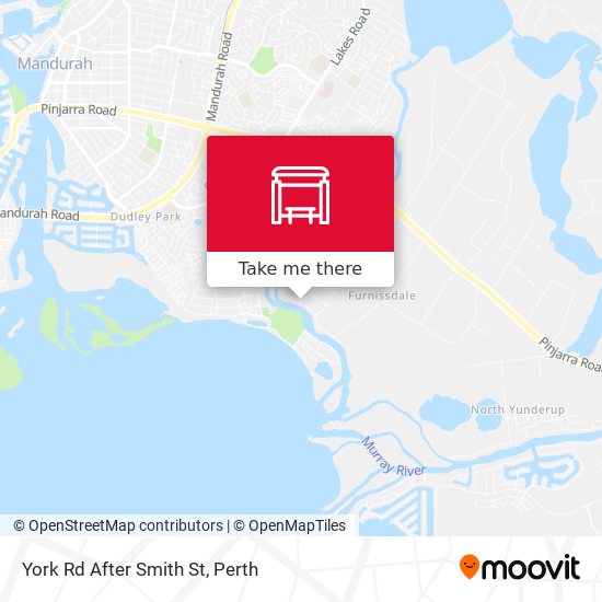 York Rd After Smith St map