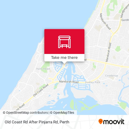 Old Coast Rd After Pinjarra Rd map