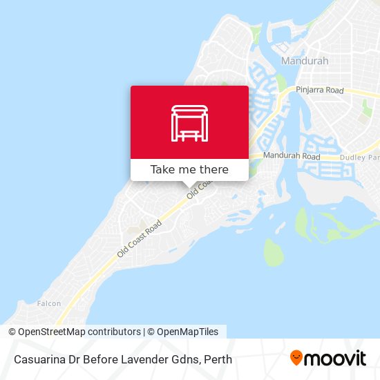 Casuarina Dr Before Lavender Gdns map