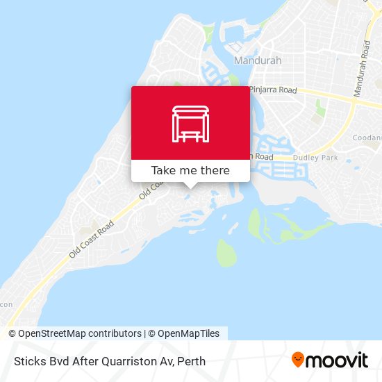 Sticks Bvd After Quarriston Av map