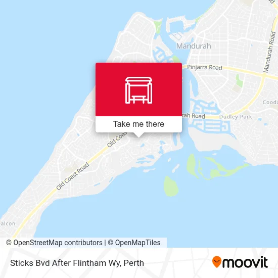 Mapa Sticks Bvd After Flintham Wy