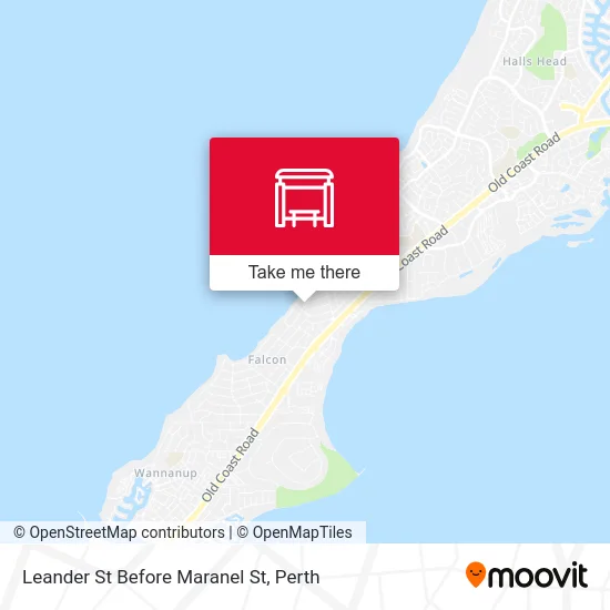 Mapa Leander St Before Maranel St