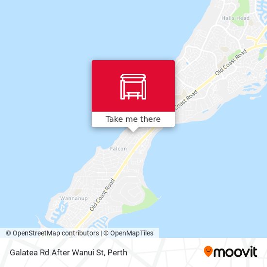 Galatea Rd After Wanui St map