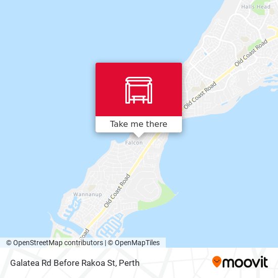 Galatea Rd Before Rakoa St map