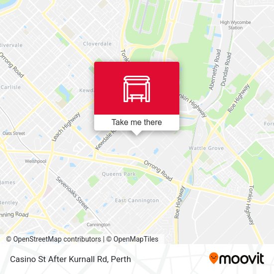 Casino St After Kurnall Rd map