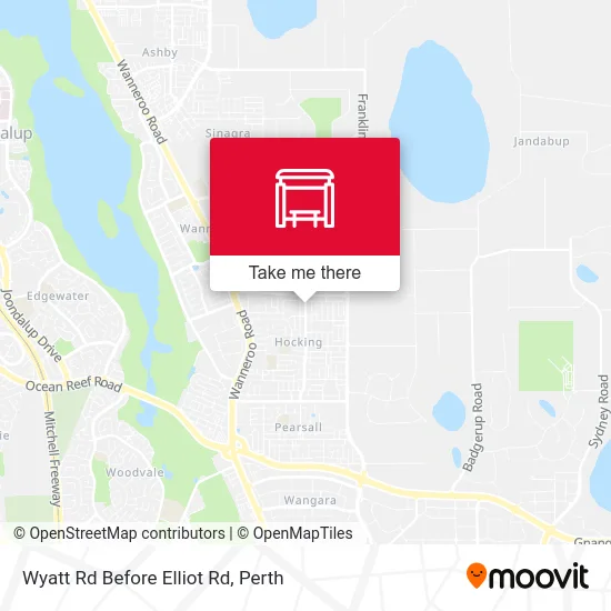 Mapa Wyatt Rd Before Elliot Rd