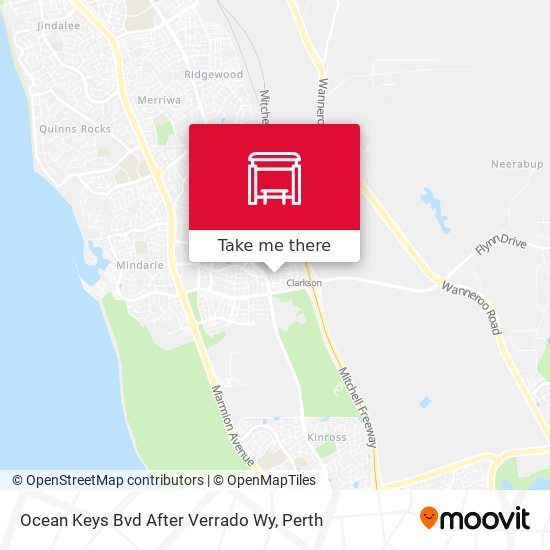 Ocean Keys Bvd After Verrado Wy map