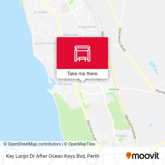 Mapa Key Largo Dr After Ocean Keys Bvd