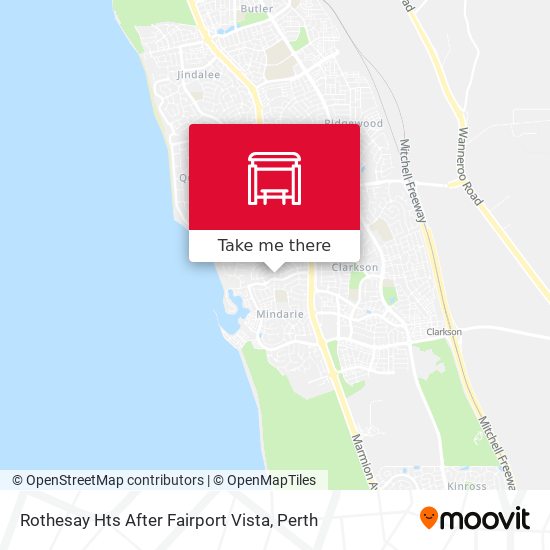 Rothesay Hts After Fairport Vista map