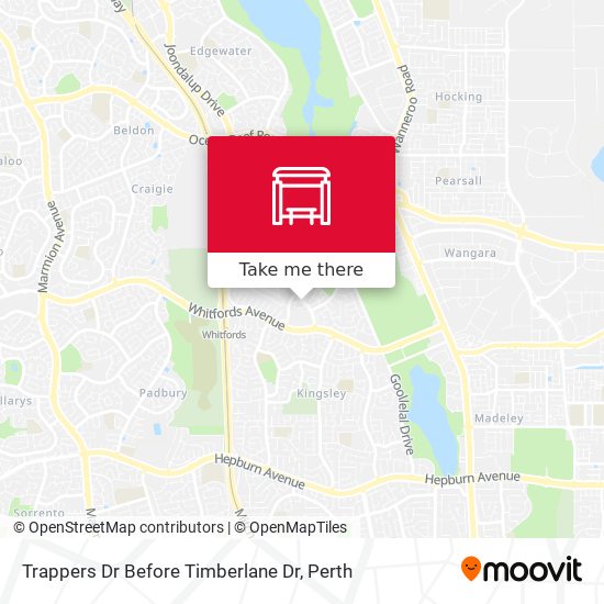 Trappers Dr Before Timberlane Dr map