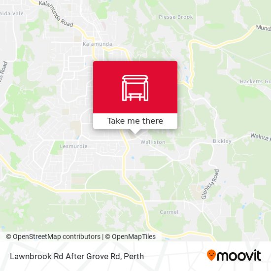 Lawnbrook Rd After Grove Rd map