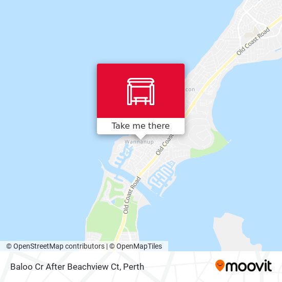Baloo Cr After Beachview Ct map