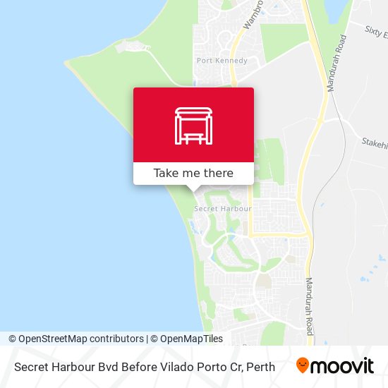 Secret Harbour Bvd Before Vilado Porto Cr map