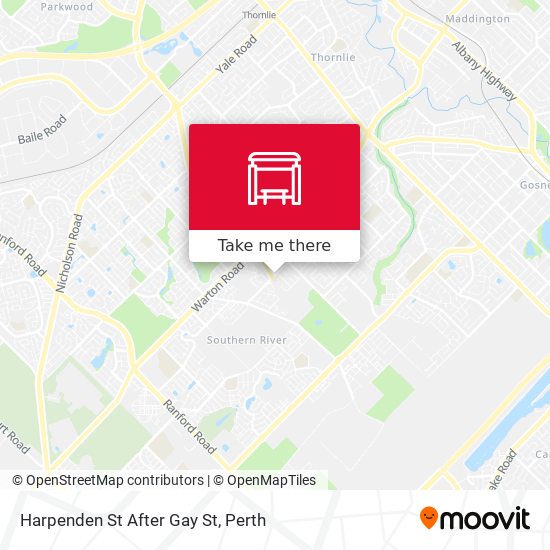 Harpenden St After Gay St map