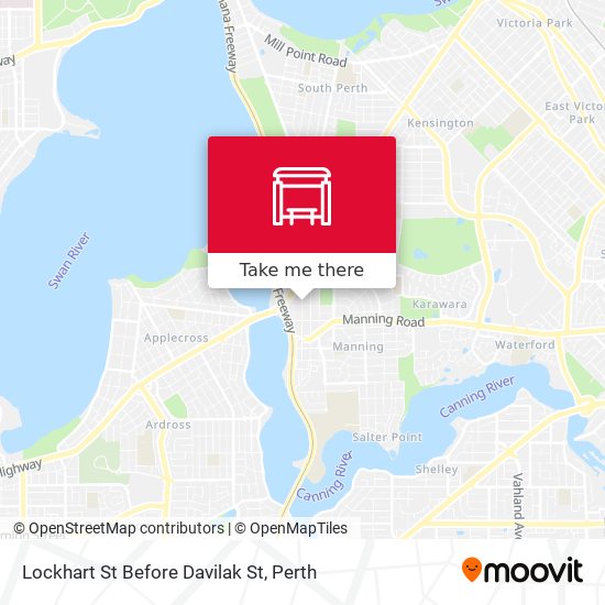 Lockhart St Before Davilak St map