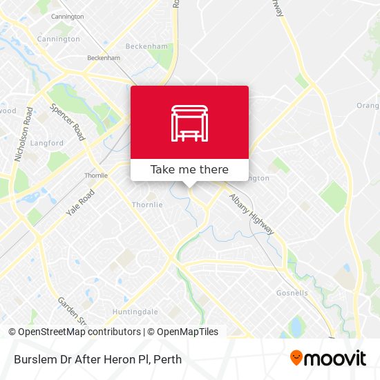 Burslem Dr After Heron Pl map