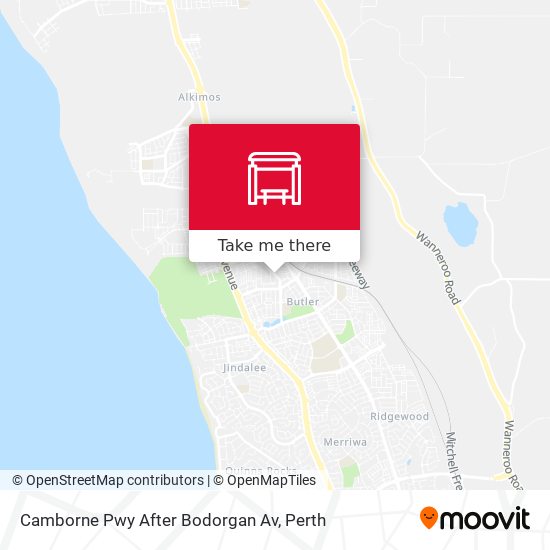 Camborne Pwy After Bodorgan Av map