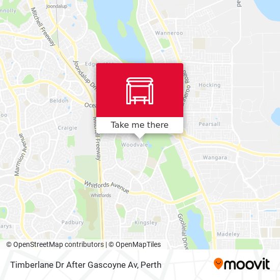 Timberlane Dr After Gascoyne Av map