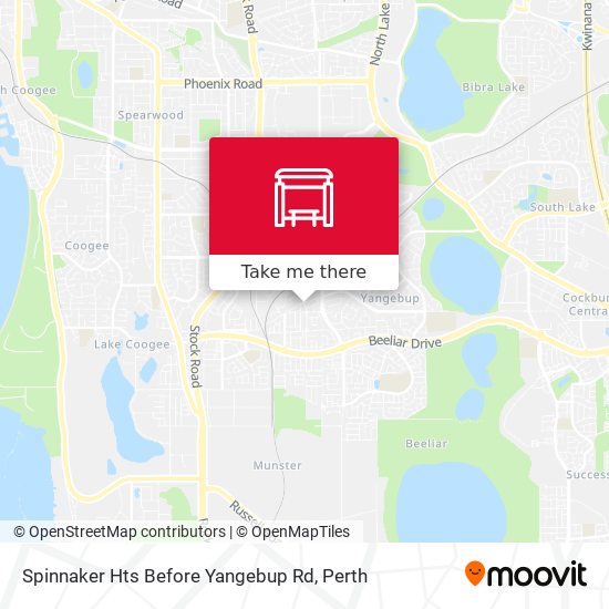 Spinnaker Hts Before Yangebup Rd map
