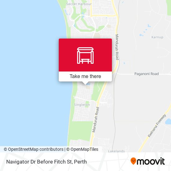 Navigator Dr Before Fitch St map