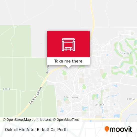 Oakhill Hts After Birkett Cir map
