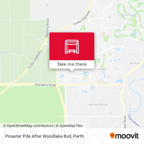 Pinaster Pde After Woodlake Bvd map