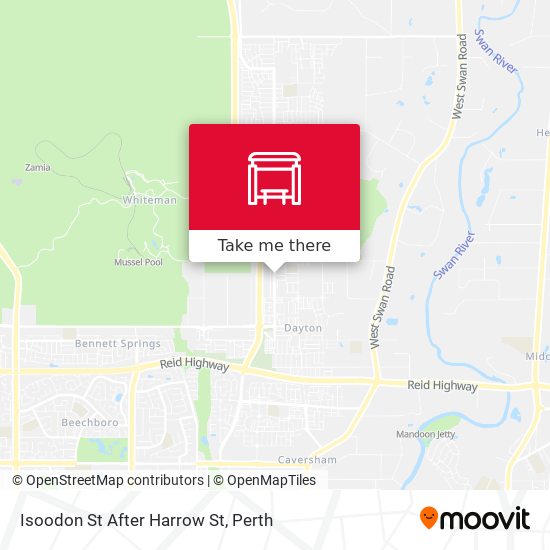 Isoodon St After Harrow St map