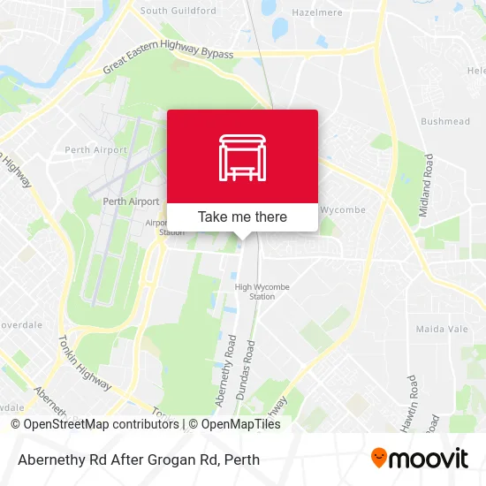 Mapa Abernethy Rd After Grogan Rd